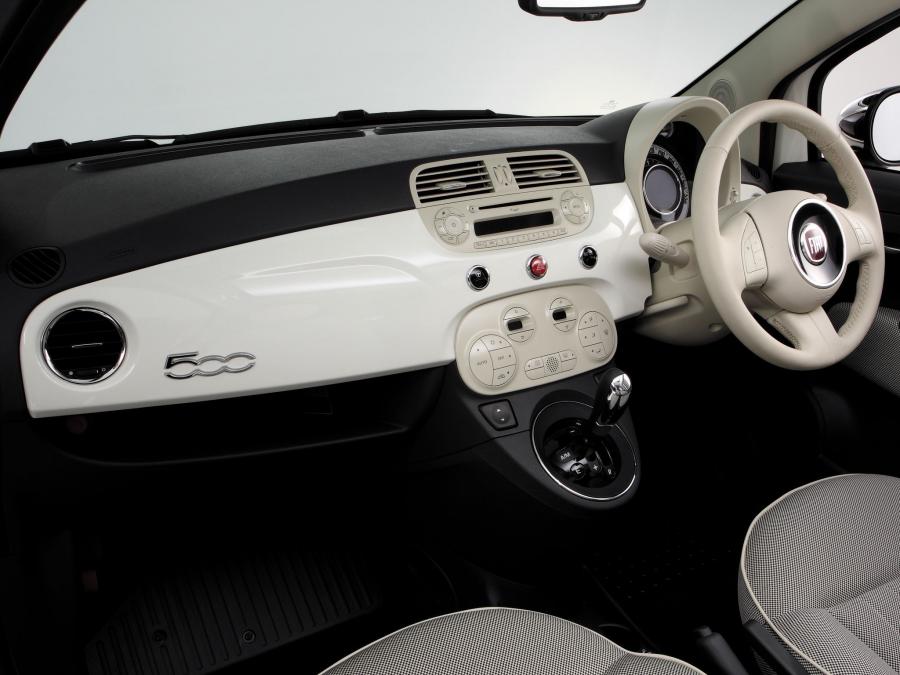  Fiat 500 Lounge 2008 года  (JP) (фото 6 из 7)